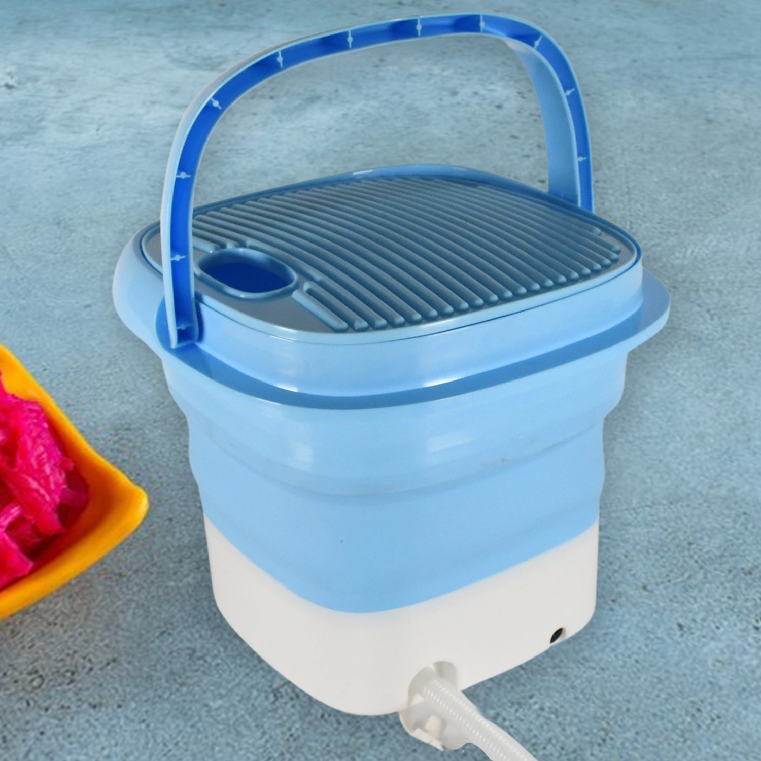 Portable Washing Machine, Mini Folding Washer and Dryer Combo, for Underwear, Socks, Baby Clothes, Travel, Camping, RV, Dorm, Apartment  Portable Washing Machine, Mini Folding Washer and Dryer Combo, for Underwear, Socks, Baby Clothes, Travel, Camping, RV, Dorm, Apartment